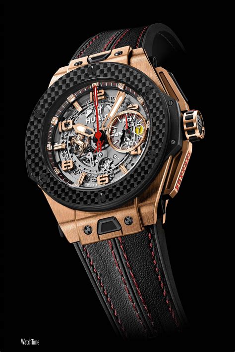 hublot big bang king gold ferrari